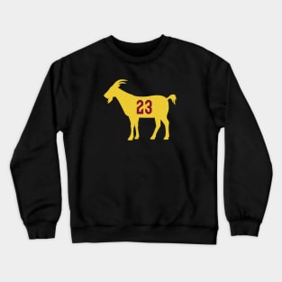 CLE GOAT - 23 - Black Crewneck Sweatshirt